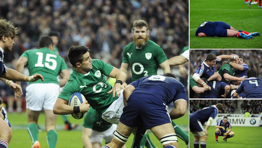 Un match cinq images - france irlande 16 mars 2014
