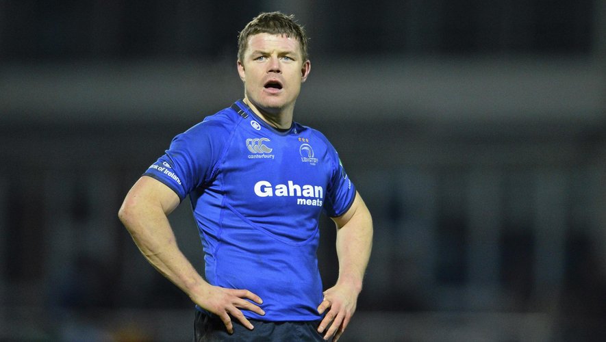 Brian O'Driscoll - Leinster - janvier 2014