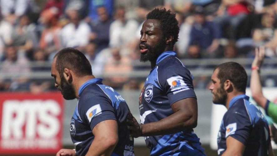 Fulgence Ouedraogo - Montpellier-Racing - 3 mai 2014