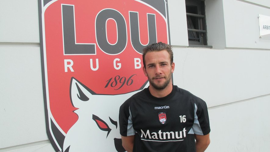 Mathieu Lorée, nouvelle recrue du Lou, après avoir été à Grenoble - 30 juillet 2014