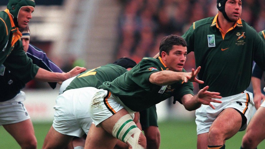 Joost Van Der Westhuizen, ancioen demi de mêlée des Springboks - 20 novembre 1999
