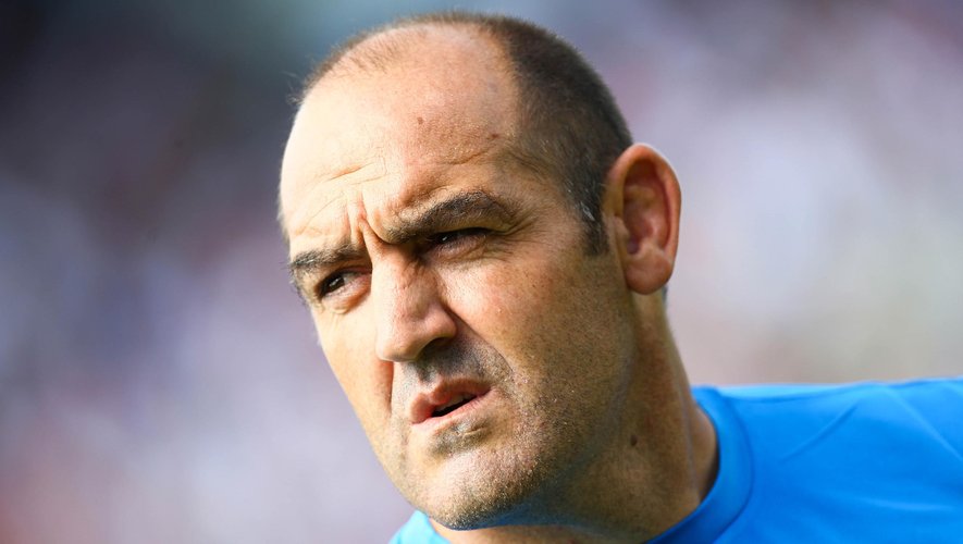 Mario Ledesma, entraîneur en charge des avants de Montpellier - septembre 2014