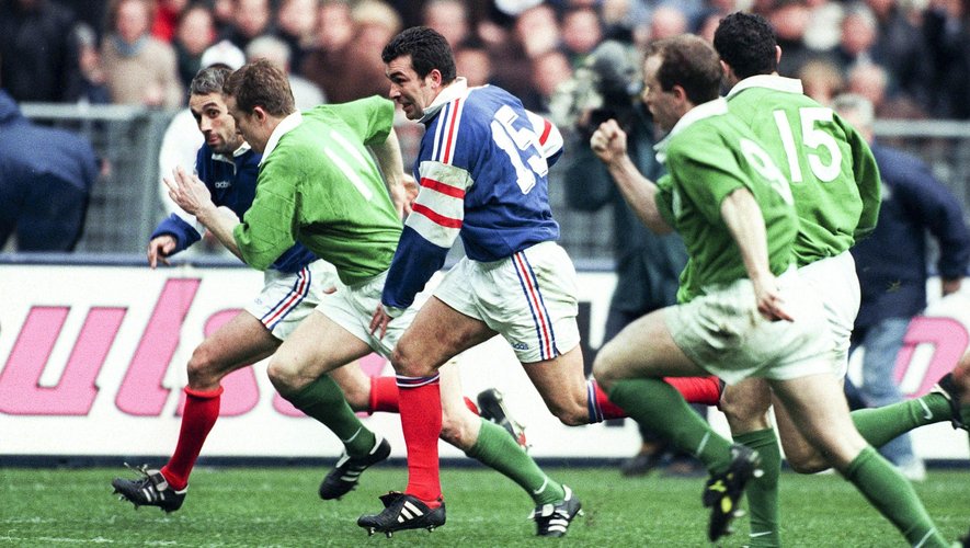 Jean-Luc Sadourny - France Irlande - Tournoi des 5 nations 1998