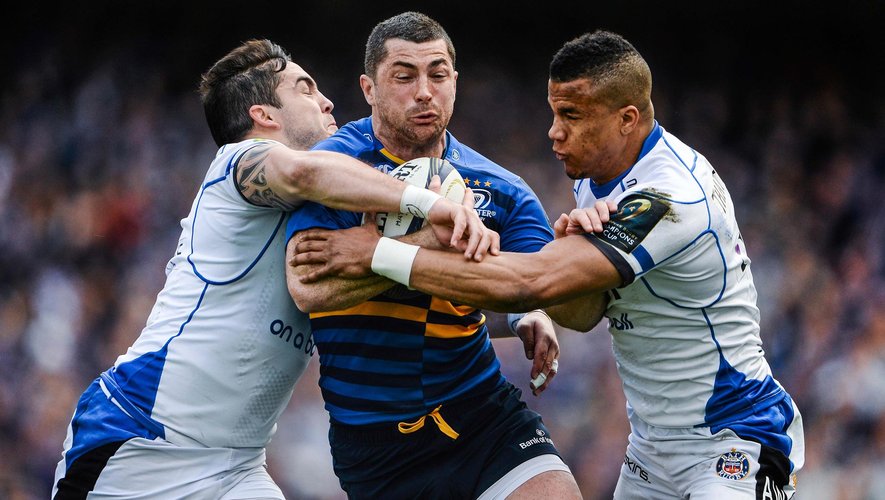 Rob Kearney (Leinster) face à Bath - Champions Cup - 4 avril 2015