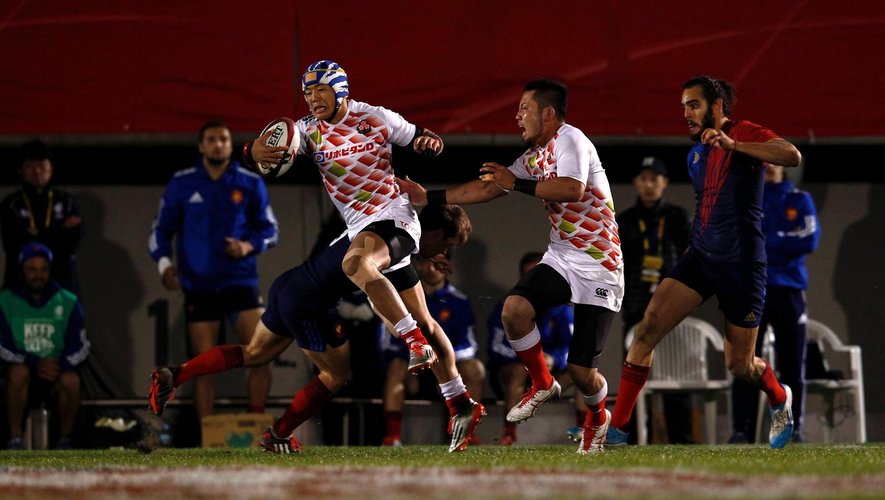 Japon-France en poule - Photo: World Rugby/Martin Seras Lima