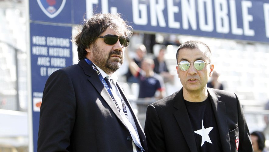 Marc Chérèque et Mourad Boudjellal, les présidents de Grenoble et Toulon - 11 avril 2015