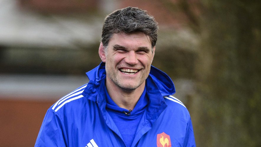 Fabien Pelous, le manager des U20 français - Février 2015