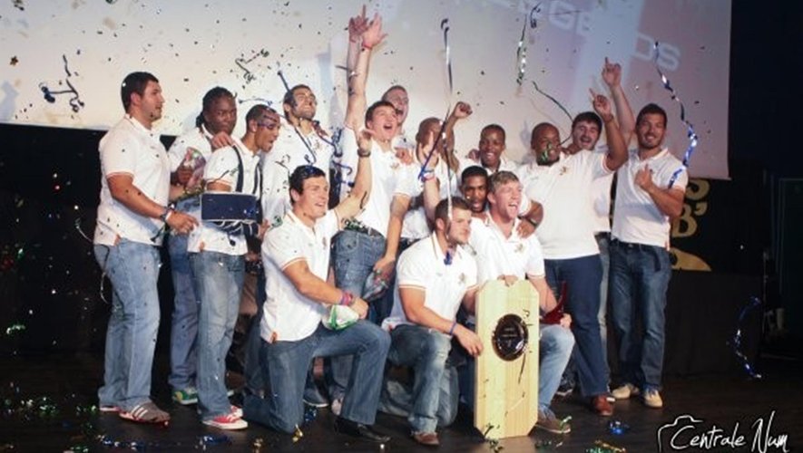 L’équipe de Johannesburg, victorieuse lors de la 10ème édition du Centrale 7