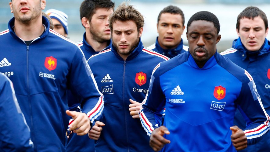 Maxime Médard, Yannick Nyanga et Louis Picamoles aimeraient se retrouver de nouveau en équipe de France - mars 2013