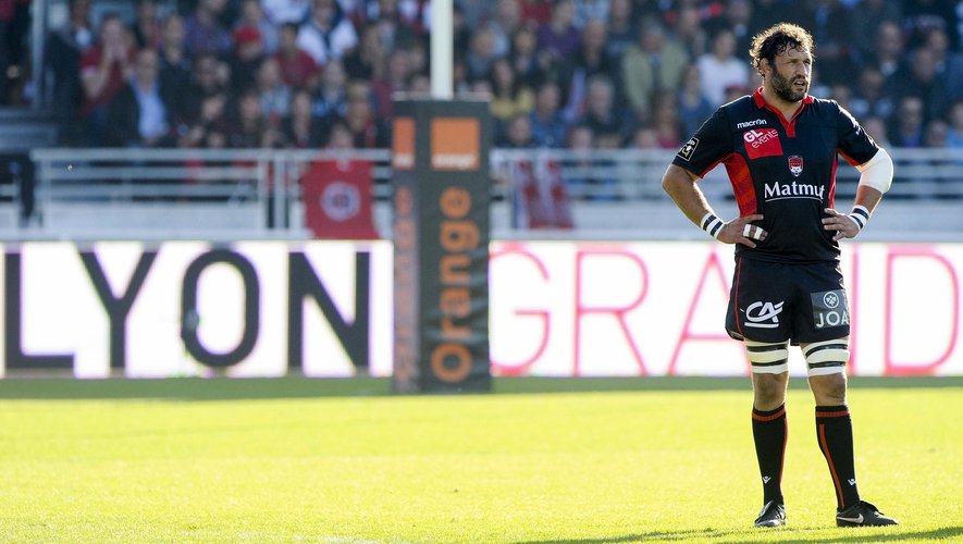 Lionel Nallet (Lyon) vit les derniers moments de sa carrière - novembre 2014
