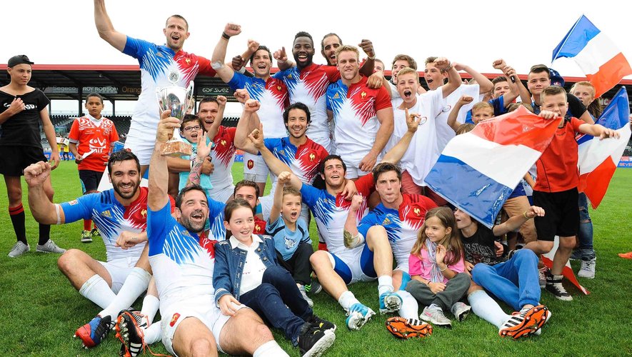 L'équipe de France à VII vainqueur du Tournoi de Lyon - 14 juin 2015