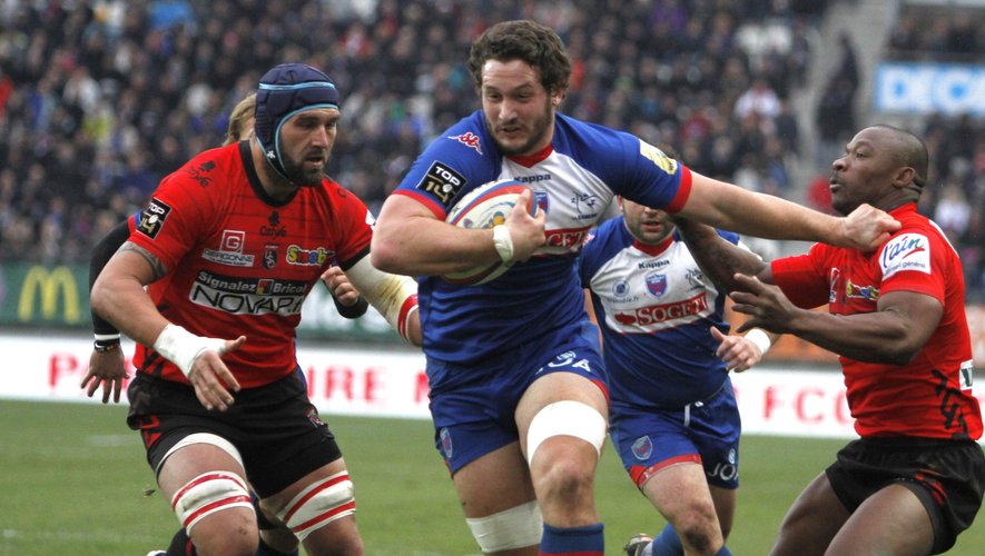 Rory Grice. Grenoble - Oyonnax, 3 janvier 2015