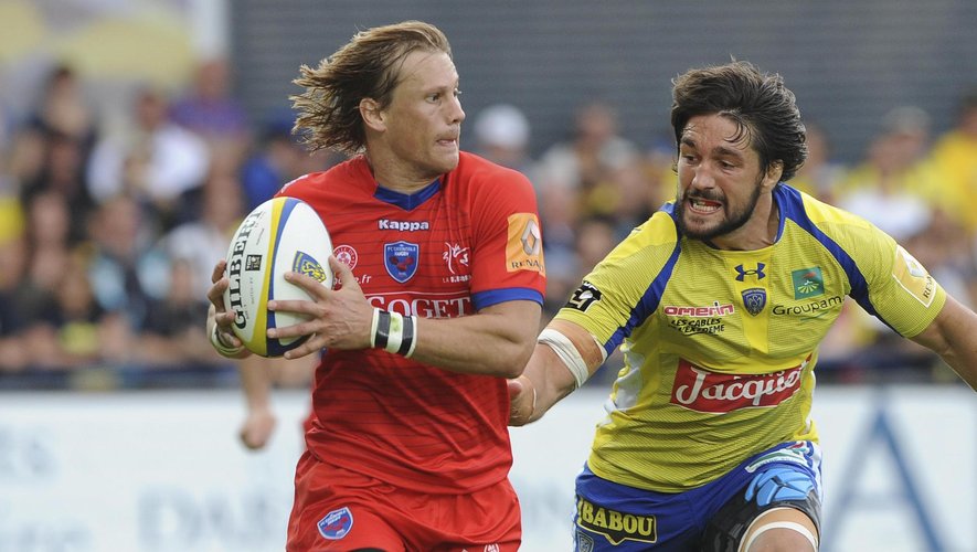 Charl McLeod (Grenoble) face à Julien Bardy (Clermont) - Aout 2014