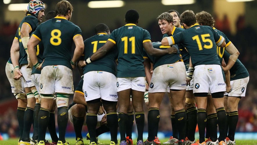 L'équipe d'Afrique du Sud en novembre 2014