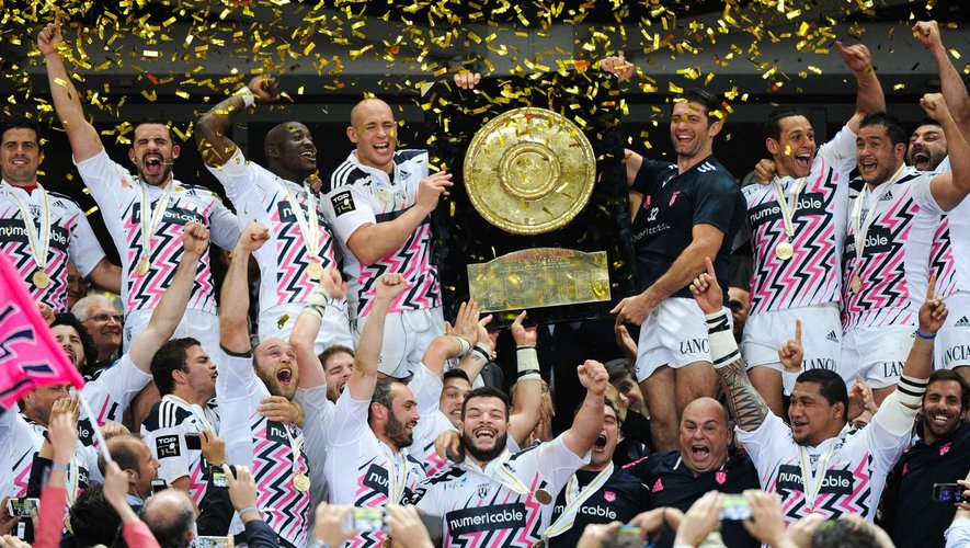 Le Stade français, champion de France en titre (14 juin 2015)