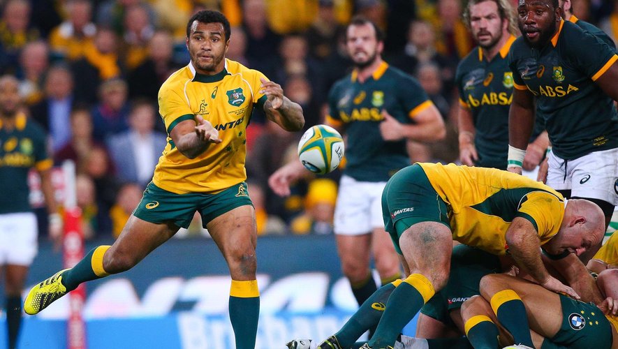 Will Genia face à l'Afrique du Sud lors du Rugby championship 2015