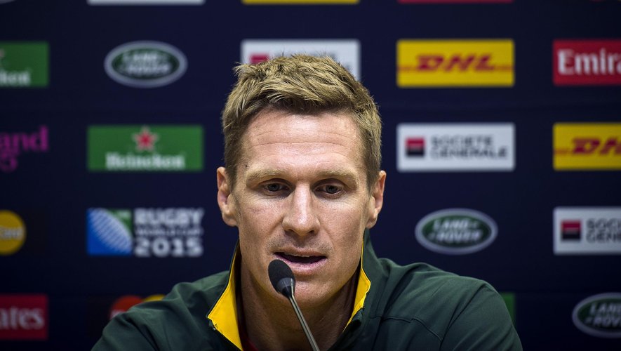 Jean De Villiers, le capitaine de l'Afrique du Sud - 25 septembre 2015