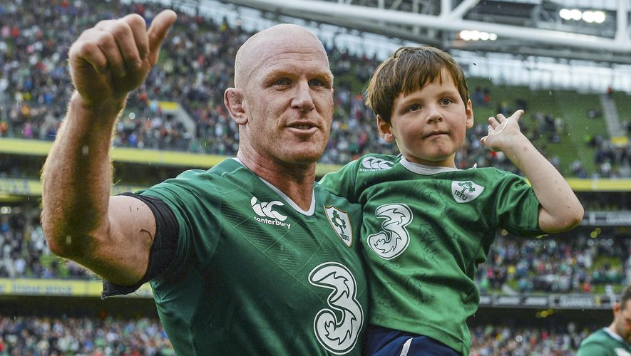 Paul O'Connell, le deuxième ligne et capitaine de l'Irlande - 2015