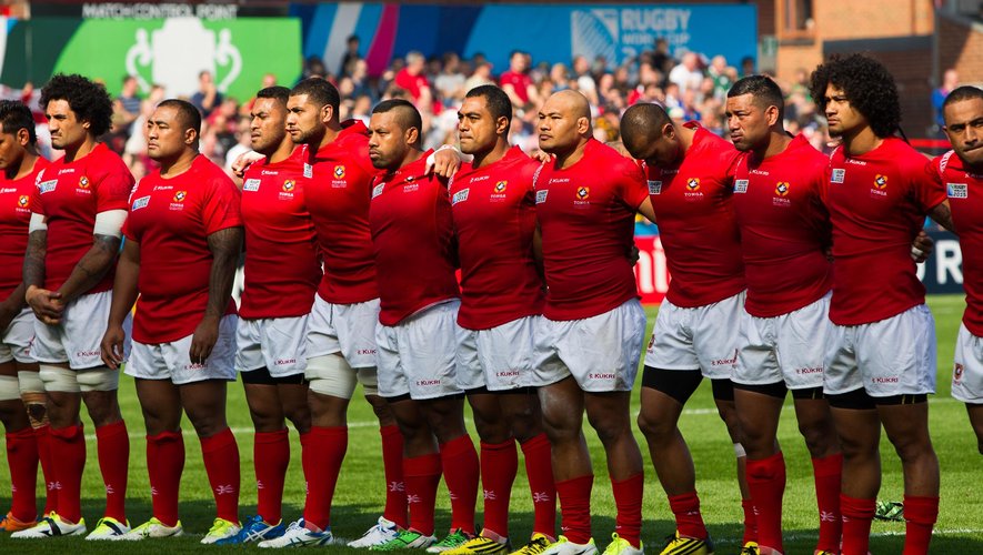 Equipe des Tonga face à la Géorgie - le 19 septembre 2015