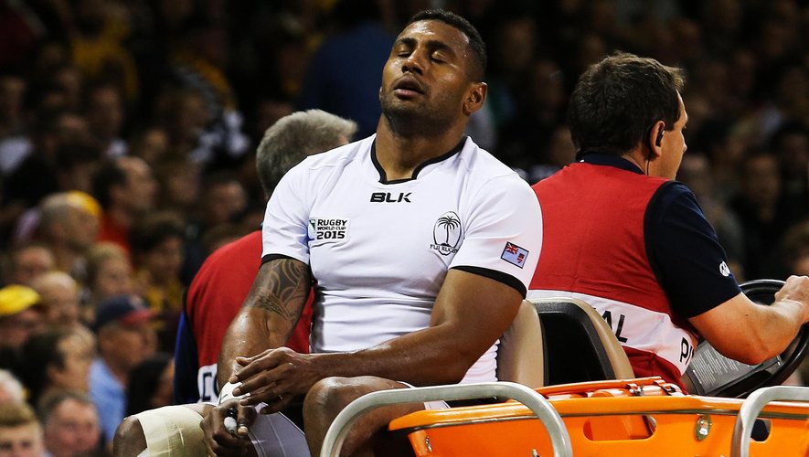 Waisea (Fidji) sort blessé face à l'Australie - le 24 septembre 2015
