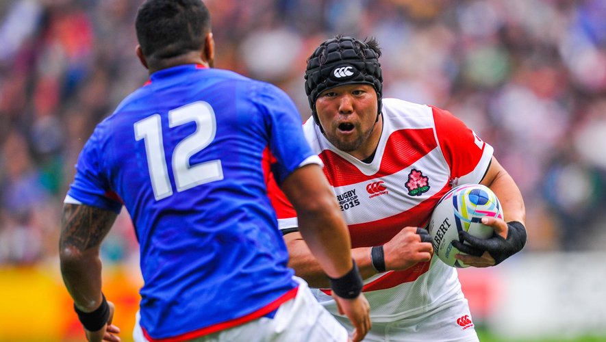 Kensuke Hatakeyama (Japon) face aux Samoa - le 3 octobre 2015