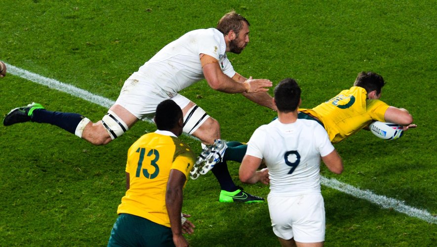 L'essai de Foley (Australie) face à l'Angleterre - 3 octobre 2015