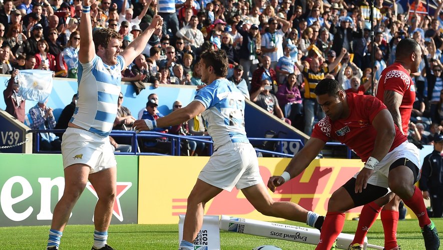 Julian Montoya (Argentine) face aux Tonga - le 4 octobre 2015
