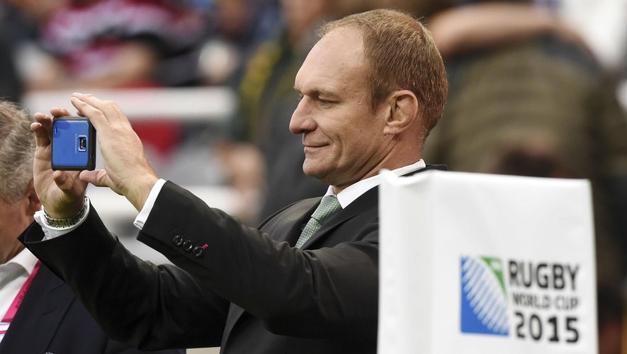 Francois Pienaar est consultant télé pour la Coupe du monde 2015