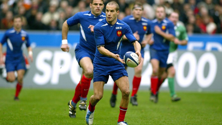 Frédéric Michalak en équipe de France en 2004