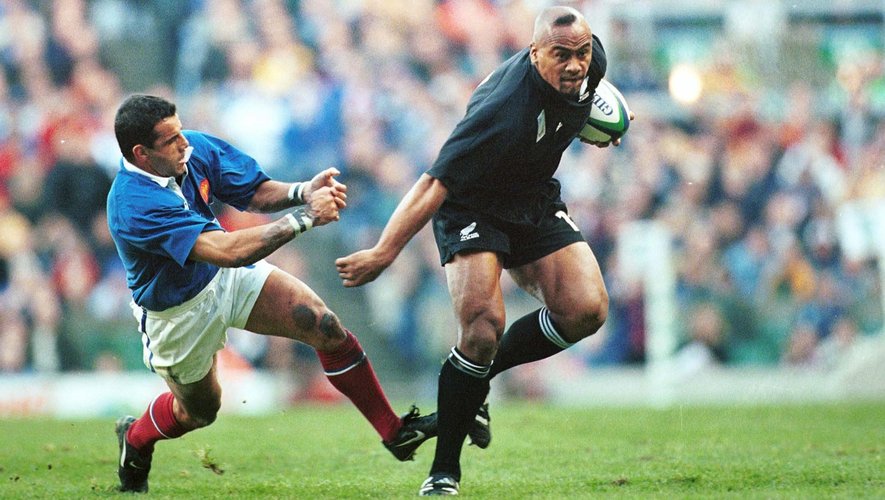 Jonah Lomu face aux Bleus en 1999