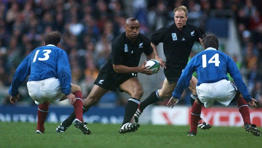 Jonah Lomu face à la France en 1999