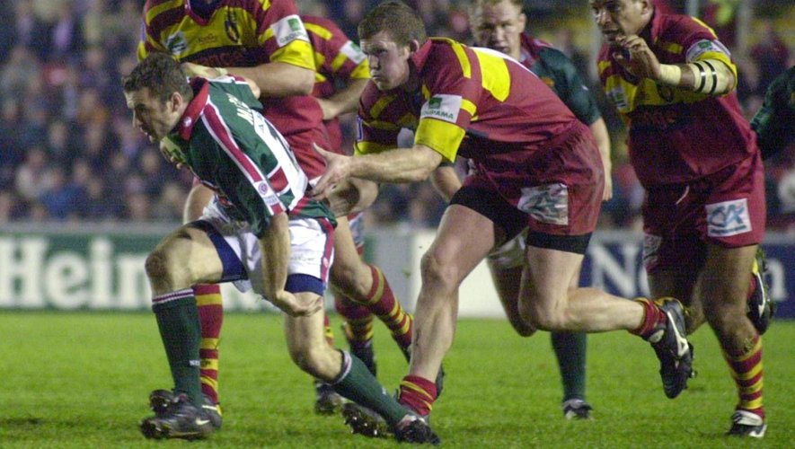 Geordan Murphy et Leicester écrasent Perpignan en novembre 2001