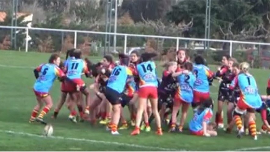 Perpignan - Toulouse en U18 féminines a dégénéré