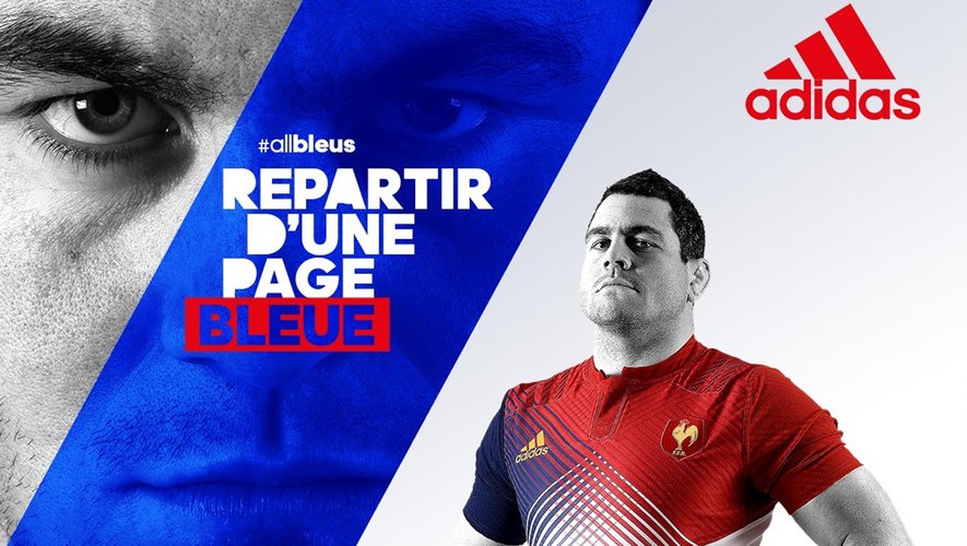 Le nouveau maillot du XV de France dévoilé par Adidas