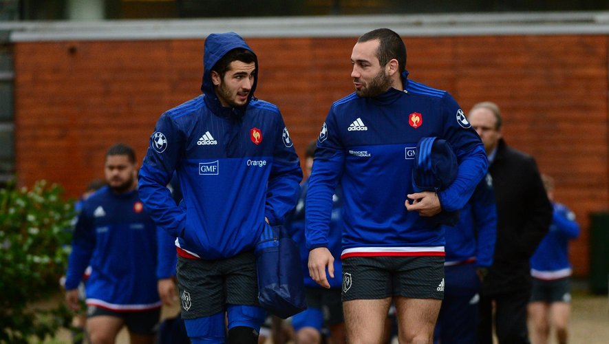 Jean-Marc Doussain et Sébastien Bézy (XV de France) - 9 février 2016