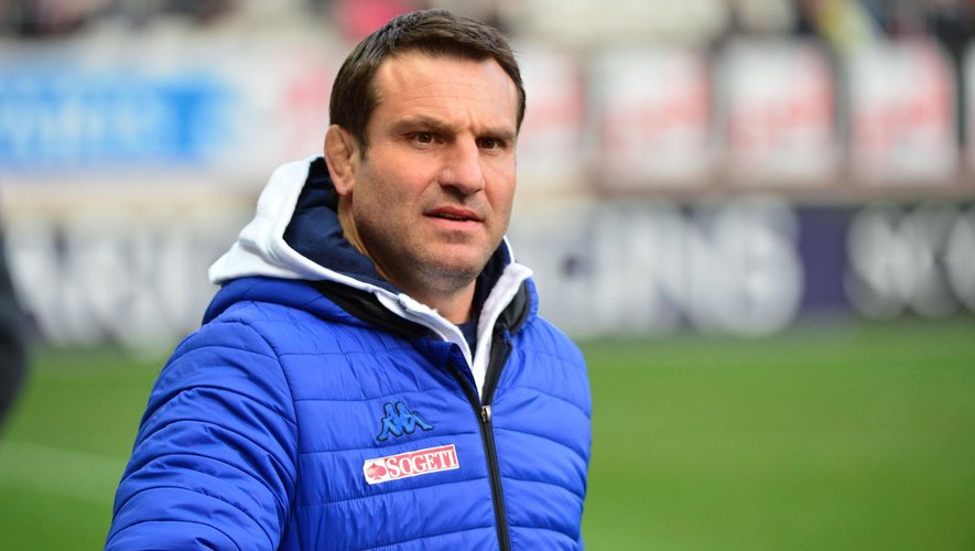 Fabrice Landreau, l'actuel directeur du rugby de Grenoble - Mars 2015