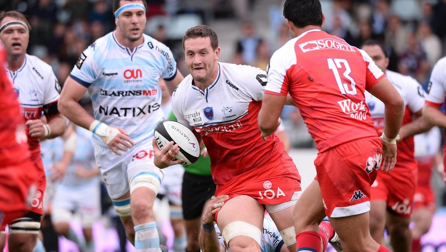 Rory Grice (Grenoble) face au Racing 92 - Septembre 2015