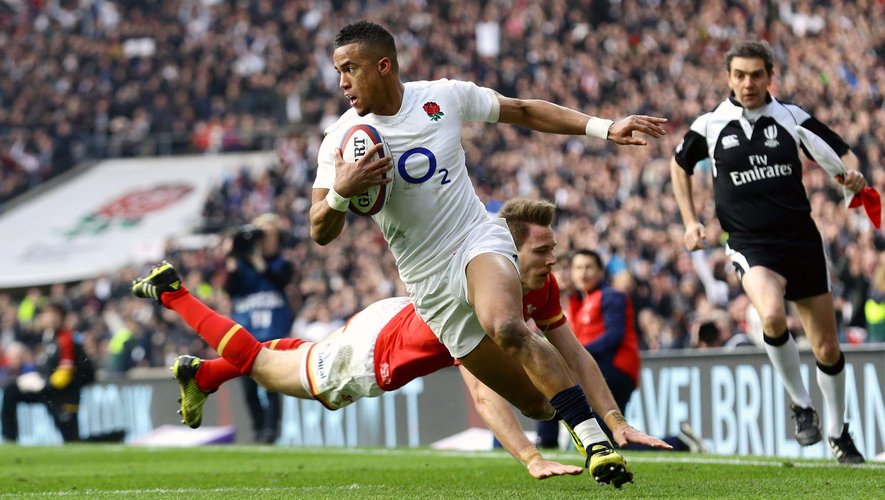 Anthony Watson (Angleterre) face au pays de Galles - 12 mars 2016