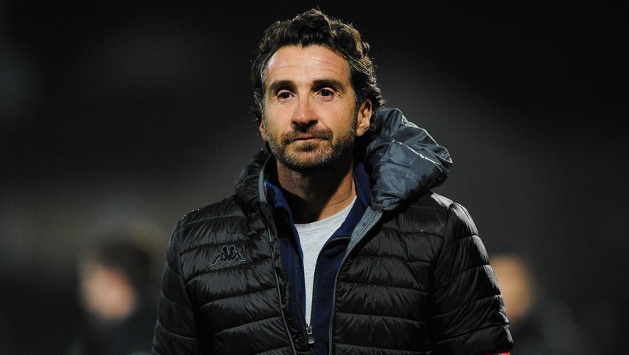 Vincent Etcheto, l'entraîneur de Bayonne - décembre 2015
