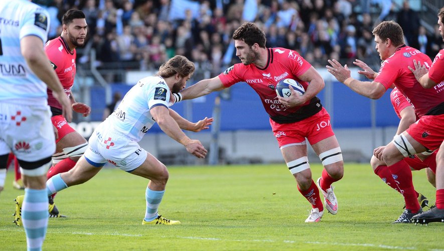 Charles Ollivon (Toulon) face au Racing 92 - 11 avril 2016