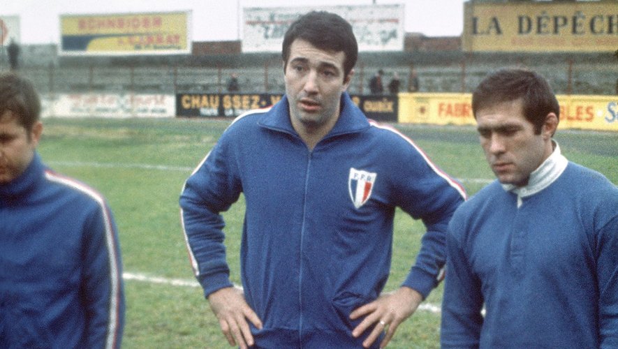 Christian Carrère, capitaine des Bleus en 1970