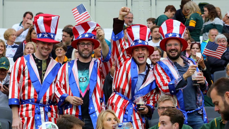Des supporters américains lors du Mondial