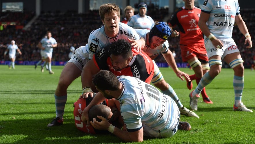 Toulouse face au Racing 92 - Avril 2016