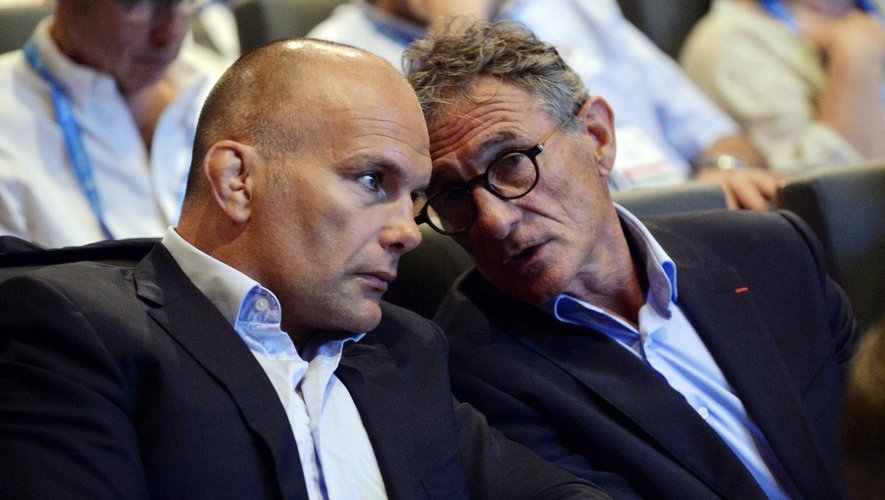 Yannick Bru et Guy Novès à l'assemblée générale de la FFR - 2 juillet 2016