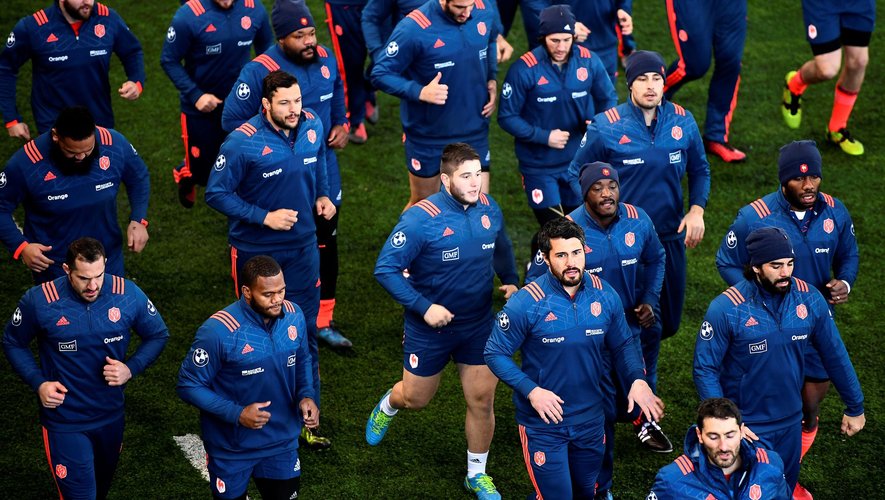 L'équipe de France de rugby - janvier 2017