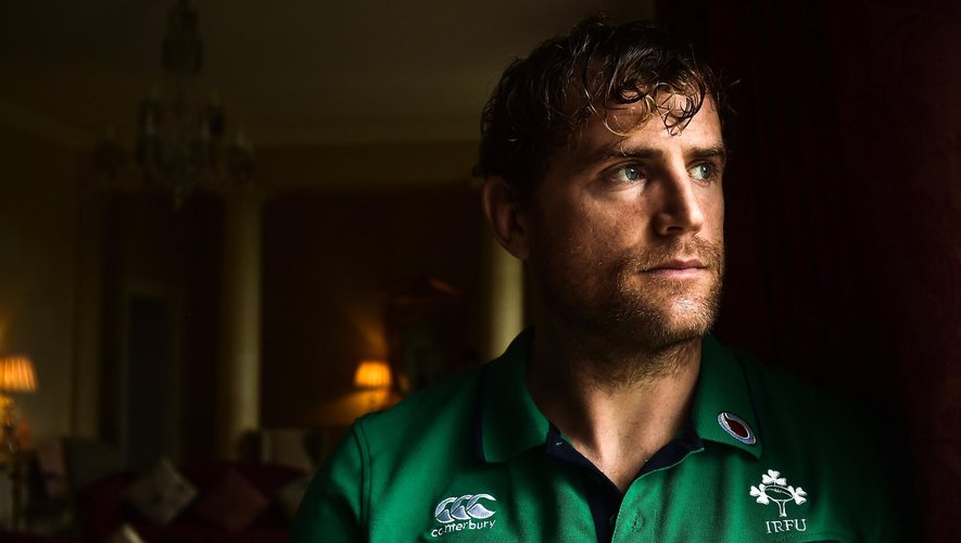 Jamie Heaslip, le capitaine de l'Irlande
