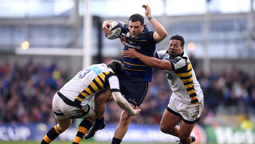 Robbie Henshaw (Leinster) face aux Wasps - 1er avril 2017
