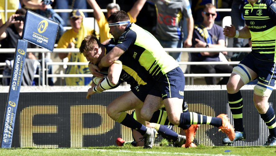David Strettle (Clermont) face au Leinster - 23 avril 2017