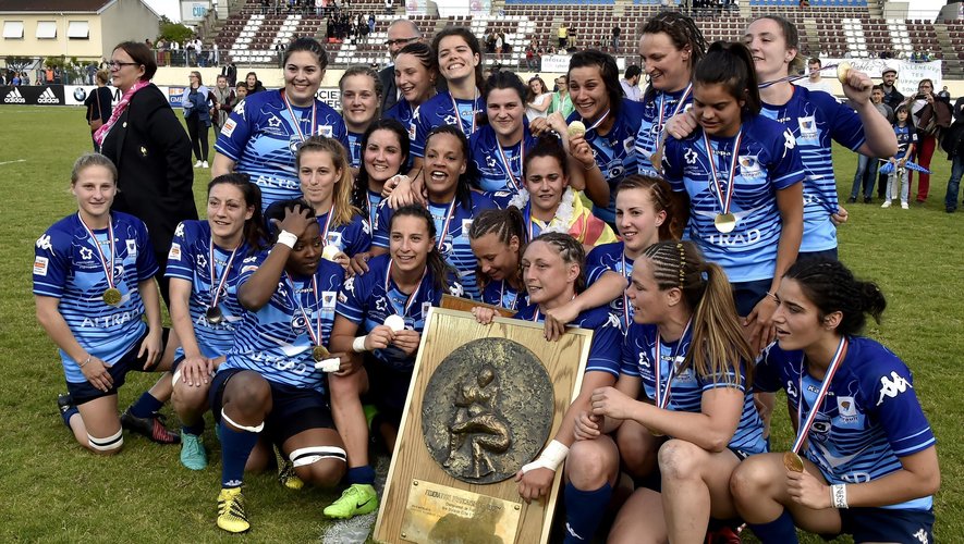Les féminines de Montpellier championnes de France contre Lille (17-11) - 29 avril 2017