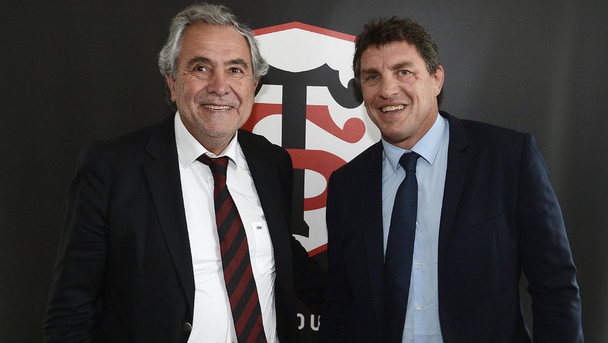 Jean-René Bouscatel et Didier Lacroix (Stade toulousain) - 2017